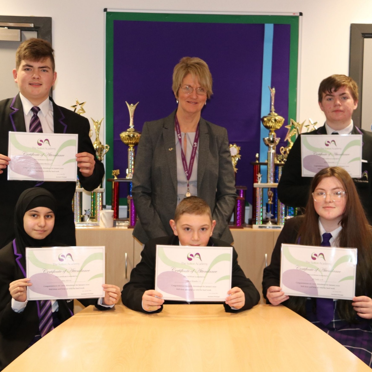 The Sutton Academy - Attendance Winners